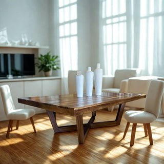 Mesa de Comedor Luxury 6P 1.80M Parota