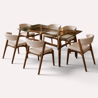 Mesa de Comedor Mevak 6P Parota