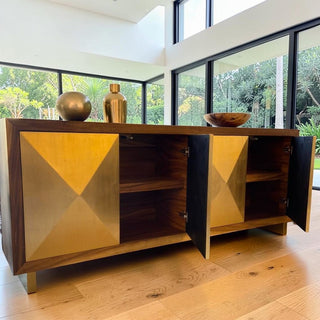 Credenza Diamante Oro
