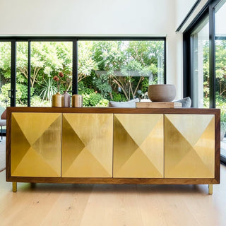 Credenza Diamante Oro