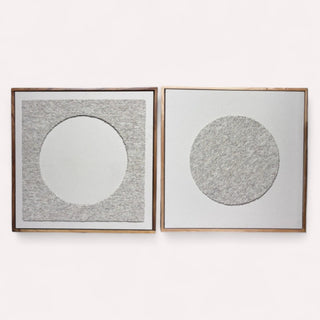 Cuadro Circulos Inverso Set de 2