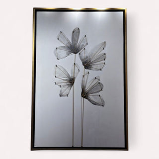 Cuadro Flores Tejidas A