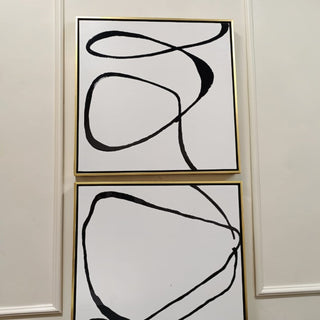 Cuadro Garabato Set de 2