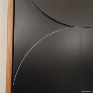 Cuadro Geometría Negro