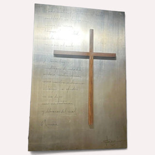 Cuadro Oración Plata