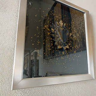 Cuadro Sonata de Amor Azul Shining Set de 3