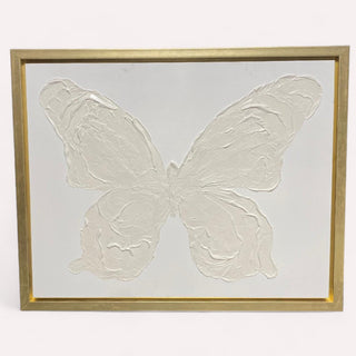 Cuadro White Butterfly