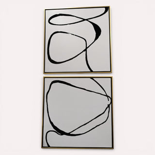 Cuadro Garabato Set de 2