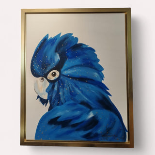 Cuadro Guacamayo Azul
