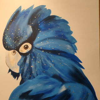 Cuadro Guacamayo Azul