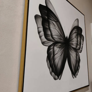 Cuadro Mariposa Carboncillo
