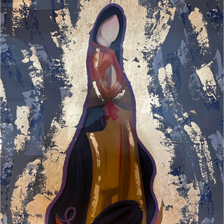 Cuadro Divinidad Azul