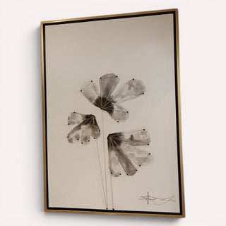 Cuadro Flores Tejidas B