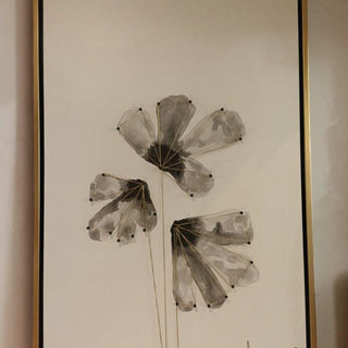 Cuadro Flores Tejidas B