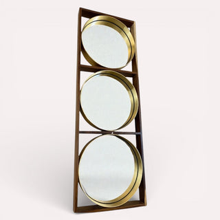 Espejo Aros Dorados Chico