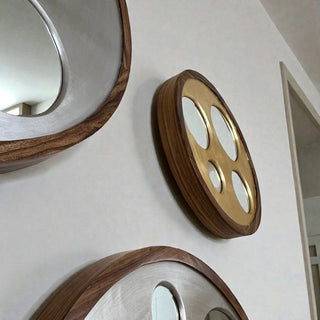 Espejo Engranes Chico Oro 80CM