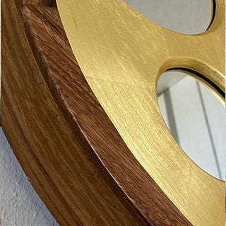 Espejo Engranes Chico Oro 80CM