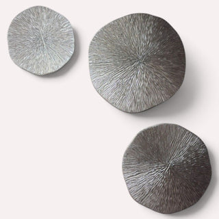 Estructura Corales Plata Set de 3