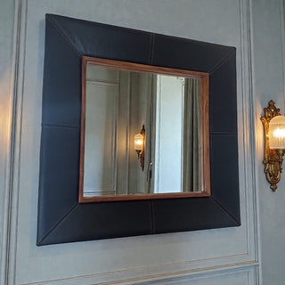Espejo Pelle Negro