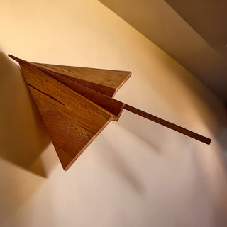 Estructura Aviones de Papel Parota Set de 2