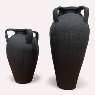 Jarrón 099 Set de 2 Negro