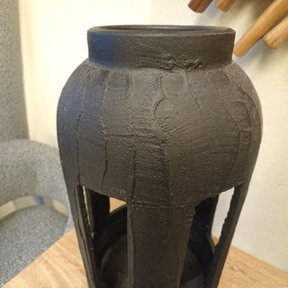 Jarrón 137 Set de 2 Nok Negro