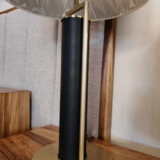 Lámpara de Mesa 3LMDI47 Piel Metal