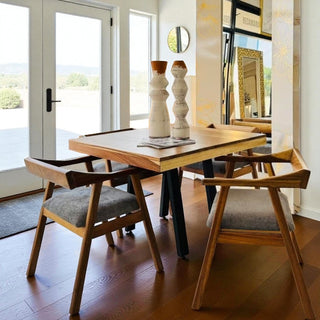 Mesa de Comedor Bari 4P 1.10 Parota