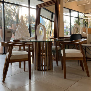 Mesa de Comedor Bohem 4P 1.20M