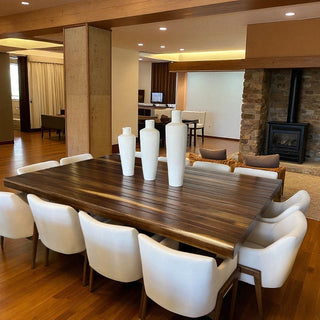 Mesa de Comedor Luxury Tableada 12P Parota