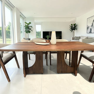 Mesa de Comedor Lux 6P 1.80M Tabla 1"