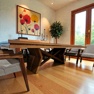 Mesa de Comedor Merida 12P 2.80M Chapa Parota