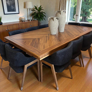 Mesa de Comedor Merida 12P 2.80M Chapa Parota