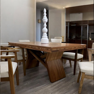 Mesa de Comedor Merida 4P 1.20M Chapa Parota