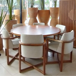 Mesa de Comedor Soumaya 6P Redonda