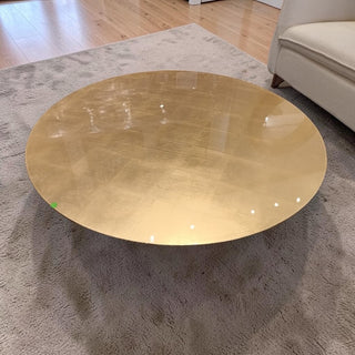 Mesa de Centro Oro Redonda