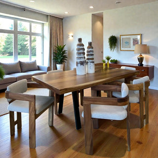 Mesa de Comedor Bari 6P 1.80M Parota