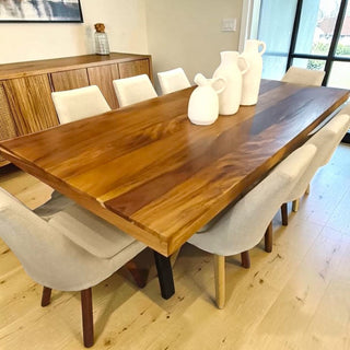 Mesa de Comedor Bari 8P 2.20M Parota