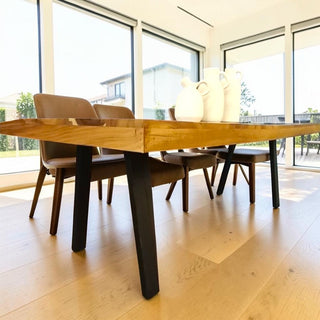 Mesa de Comedor Bari 8P 2.20M Parota