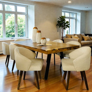 Mesa de Comedor Bari 8P Parota