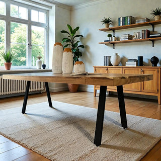 Mesa de Comedor Bari 8P 2.40M Parota