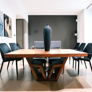 Mesa de Comedor California 6P 1.74M Chapa Parota