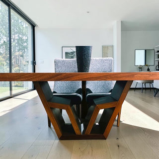 Mesa de Comedor California 6P 1.74M Chapa Parota