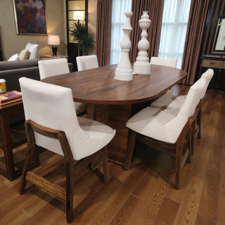 Mesa de Comedor Glam 6P 2M Chapa Parota