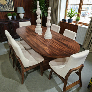 Mesa de Comedor Glam 6P 2M Chapa Parota