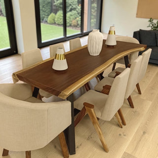 Mesa de Comedor Lonja 6P 1.80M Parota