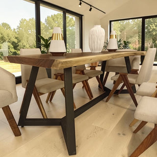 Mesa de Comedor Lonja 6P 1.80M Parota