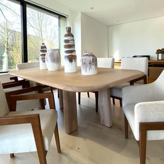 Mesa de Comedor LP 8P 2.40M Chapa Parota Talqueda