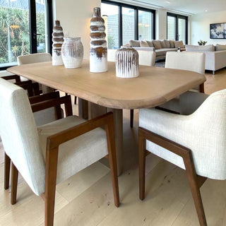 Mesa de Comedor LP 8P 2.40M Chapa Parota Talqueda