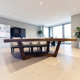Mesa de Comedor Luxury 12P 2.70M Parota